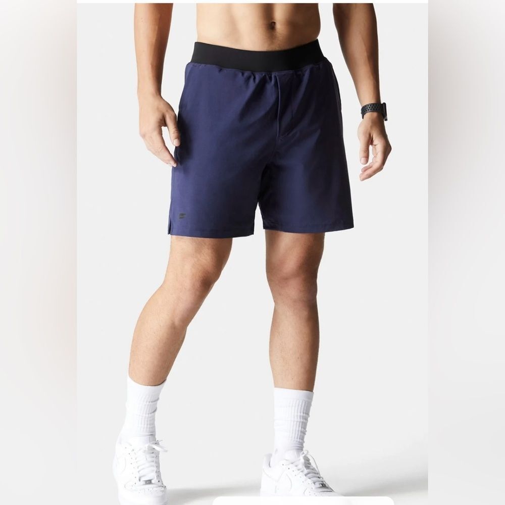 Fabletics Men's NAVY The Franchise Short Unlined M 7in